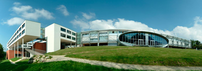 Ansicht Gebäude Fachhochschule Hagenberg